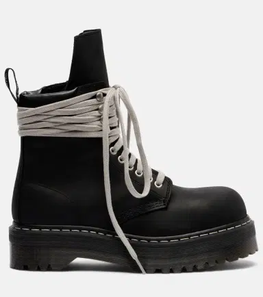 Rick Owens x Dr. Martens DRKSHDW Quad platform leather boots | Thumbnail 2 Rick Owens x Dr. Martens DRKSHDW Quad platform leather boots | Thumbnail 2