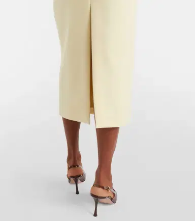Roland Mouret Draped crêpe cocktail dress | Thumbnail 4 Roland Mouret Draped crêpe cocktail dress | Thumbnail 4