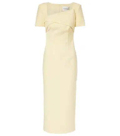 Roland Mouret Draped crêpe cocktail dress | Thumbnail 1 Roland Mouret Draped crêpe cocktail dress | Thumbnail 1