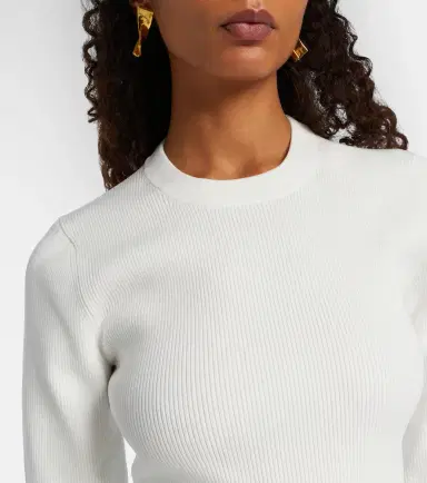 Simkhai Ferrera broderie anglaise ribbed-knit top | Thumbnail 5 Simkhai Ferrera broderie anglaise ribbed-knit top | Thumbnail 5