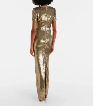 Roland Mouret Crystal-embellished sequined gown | Thumbnail 2 Roland Mouret Crystal-embellished sequined gown | Thumbnail 2