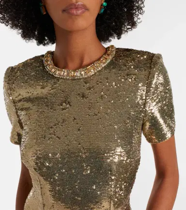 Roland Mouret Crystal-embellished sequined gown | Thumbnail 4 Roland Mouret Crystal-embellished sequined gown | Thumbnail 4