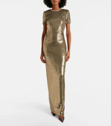Roland Mouret Crystal-embellished sequined gown | Thumbnail 5 Roland Mouret Crystal-embellished sequined gown | Thumbnail 5