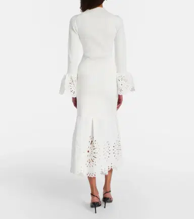 Simkhai Broderie anglaise midi skirt | Thumbnail 2 Simkhai Broderie anglaise midi skirt | Thumbnail 2