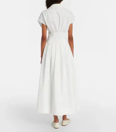 Simkhai Cotton-blend poplin midi dress | Thumbnail 2 Simkhai Cotton-blend poplin midi dress | Thumbnail 2