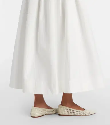 Simkhai Cotton-blend poplin midi dress | Thumbnail 4 Simkhai Cotton-blend poplin midi dress | Thumbnail 4