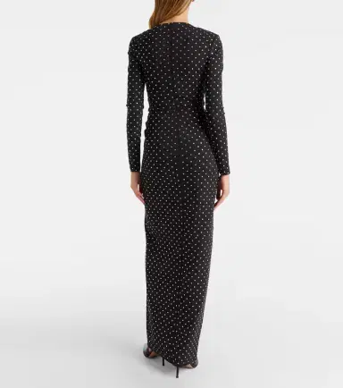 Roland Mouret Embellished gathered jersey gown | Thumbnail 4 Roland Mouret Embellished gathered jersey gown | Thumbnail 4