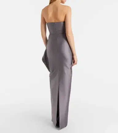 Roland Mouret Crystal-embellished taffeta gown | Thumbnail 3 Roland Mouret Crystal-embellished taffeta gown | Thumbnail 3