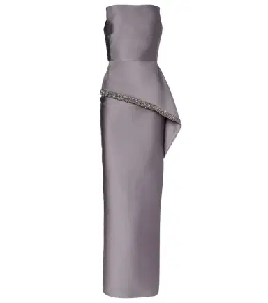 Roland Mouret Crystal-embellished taffeta gown | Thumbnail 1 Roland Mouret Crystal-embellished taffeta gown | Thumbnail 1