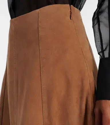 Simkhai Bonnie suede midi skirt | Thumbnail 3 Simkhai Bonnie suede midi skirt | Thumbnail 3