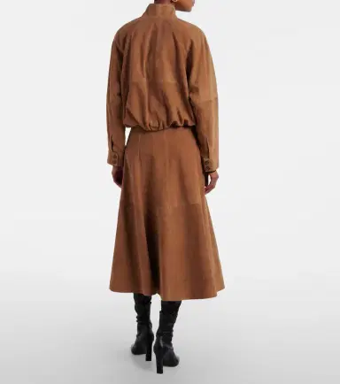 Simkhai Bonnie suede midi skirt | Thumbnail 5 Simkhai Bonnie suede midi skirt | Thumbnail 5