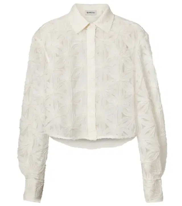 Anders cropped floral blouse Anders cropped floral blouse
