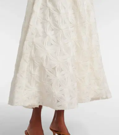 Simkhai Mindy embroidered midi skirt | Thumbnail 2 Simkhai Mindy embroidered midi skirt | Thumbnail 2