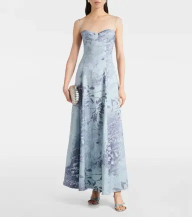 Simkhai Floral linen and cotton bustier dress | Thumbnail 5 Simkhai Floral linen and cotton bustier dress | Thumbnail 5