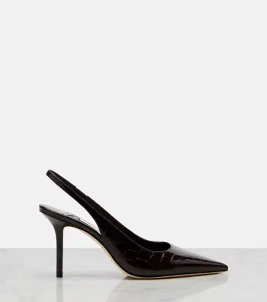 Jimmy Choo Love croc-effect leather slingback pumps | Thumbnail 4 Jimmy Choo Love croc-effect leather slingback pumps | Thumbnail 4