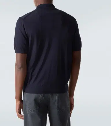 Prada Logo virgin wool polo shirt | Thumbnail 4 Prada Logo virgin wool polo shirt | Thumbnail 4