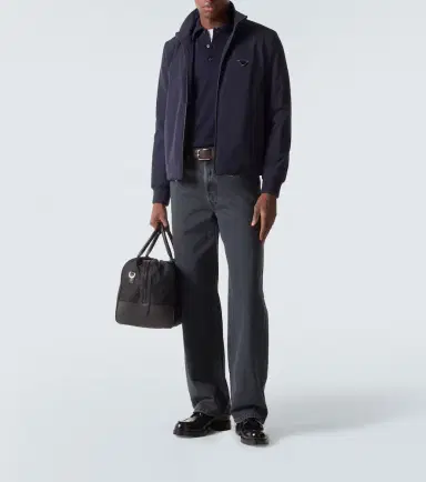 Prada Logo virgin wool polo shirt | Thumbnail 5 Prada Logo virgin wool polo shirt | Thumbnail 5