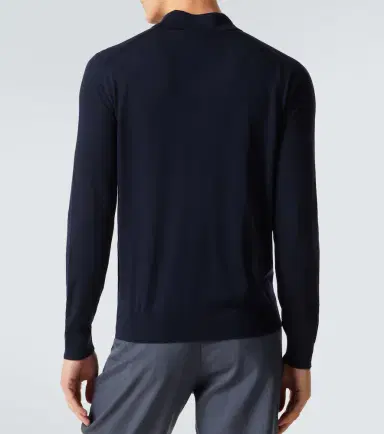 Prada Virgin wool polo sweater | Thumbnail 5 Prada Virgin wool polo sweater | Thumbnail 5