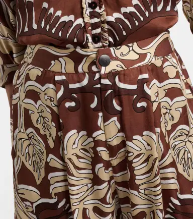 Poupette St Barth Isabelle printed high-rise shorts | Thumbnail 4 Poupette St Barth Isabelle printed high-rise shorts | Thumbnail 4