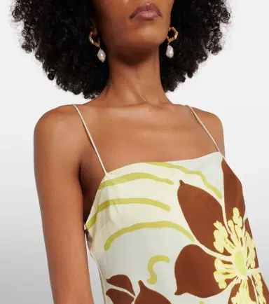 SIR Amaia floral silk crêpe slip dress | Thumbnail 4 SIR Amaia floral silk crêpe slip dress | Thumbnail 4