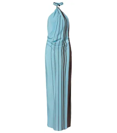 SIR Rioja striped silk crêpe maxi dress | Thumbnail 1 SIR Rioja striped silk crêpe maxi dress | Thumbnail 1
