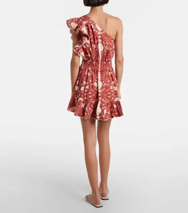 Poupette St Barth Corinne ruffled cotton minidress | Thumbnail 5 Poupette St Barth Corinne ruffled cotton minidress | Thumbnail 5