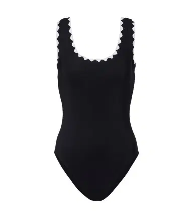 Karla Colletto Lia scalloped swimsuit | Thumbnail 1 Karla Colletto Lia scalloped swimsuit | Thumbnail 1