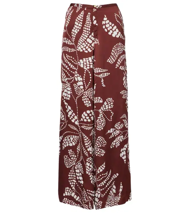 Clea printed wide-leg pants Clea printed wide-leg pants