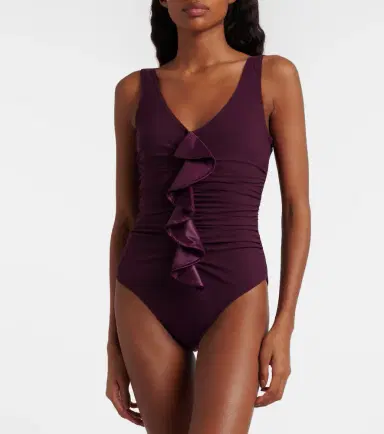Karla Colletto Emery ruffled swimsuit | Thumbnail 4 Karla Colletto Emery ruffled swimsuit | Thumbnail 4