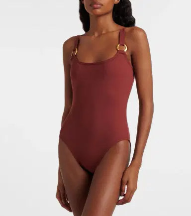 Karla Colletto Luca ring-detail swimsuit | Thumbnail 4 Karla Colletto Luca ring-detail swimsuit | Thumbnail 4