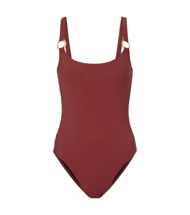 Karla Colletto Luca ring-detail swimsuit | Thumbnail 1 Karla Colletto Luca ring-detail swimsuit | Thumbnail 1