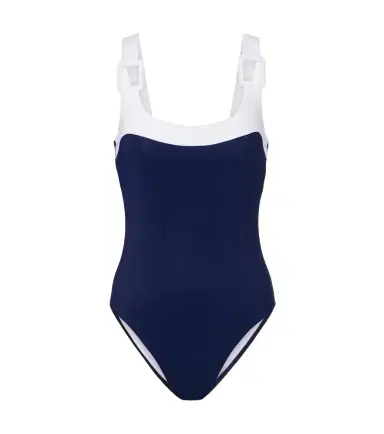 Karla Colletto Mira colorblocked swimsuit | Thumbnail 1 Karla Colletto Mira colorblocked swimsuit | Thumbnail 1