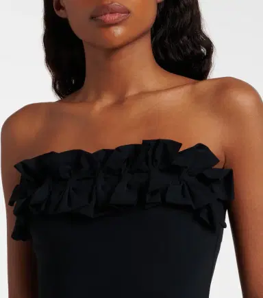 Karla Colletto Freya bow-detail bandeau swimsuit | Thumbnail 5 Karla Colletto Freya bow-detail bandeau swimsuit | Thumbnail 5