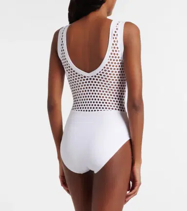 Karla Colletto Aster open-knit swimsuit | Thumbnail 4 Karla Colletto Aster open-knit swimsuit | Thumbnail 4