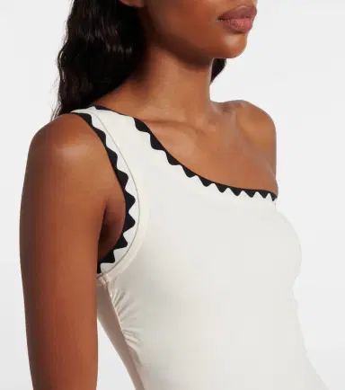Karla Colletto Lia one-shoulder swimsuit | Thumbnail 4 Karla Colletto Lia one-shoulder swimsuit | Thumbnail 4