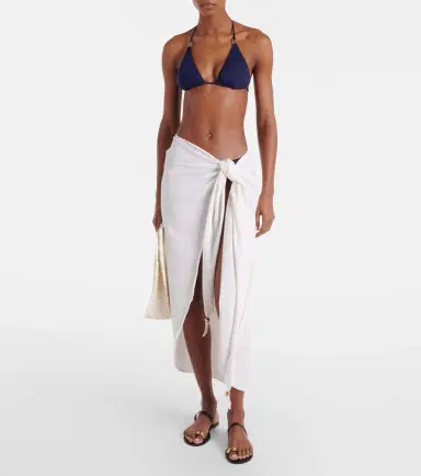 Melissa Odabash Winnie cotton and linen beach cover-up | Thumbnail 4 Melissa Odabash Winnie cotton and linen beach cover-up | Thumbnail 4