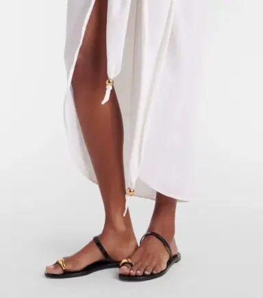 Melissa Odabash Winnie cotton and linen beach cover-up | Thumbnail 5 Melissa Odabash Winnie cotton and linen beach cover-up | Thumbnail 5