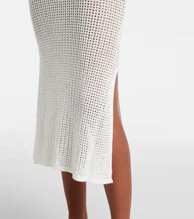 Melissa Odabash Casey open-knit midi dress | Thumbnail 3 Melissa Odabash Casey open-knit midi dress | Thumbnail 3