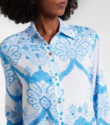 Melissa Odabash Paige printed shirt | Thumbnail 4 Melissa Odabash Paige printed shirt | Thumbnail 4