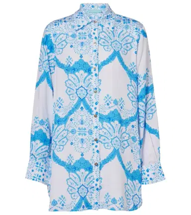 Melissa Odabash Paige printed shirt | Thumbnail 1 Melissa Odabash Paige printed shirt | Thumbnail 1