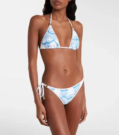 Melissa Odabash Malta printed bikini top | Thumbnail 4 Melissa Odabash Malta printed bikini top | Thumbnail 4