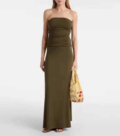 Melissa Odabash Rae ruched maxi dress | Thumbnail 4 Melissa Odabash Rae ruched maxi dress | Thumbnail 4