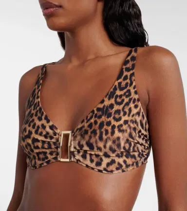 Melissa Odabash Bel Air leopard-print bikini top | Thumbnail 3 Melissa Odabash Bel Air leopard-print bikini top | Thumbnail 3