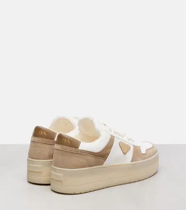 Prada Downtown Bold leather platform sneakers | Thumbnail 2 Prada Downtown Bold leather platform sneakers | Thumbnail 2