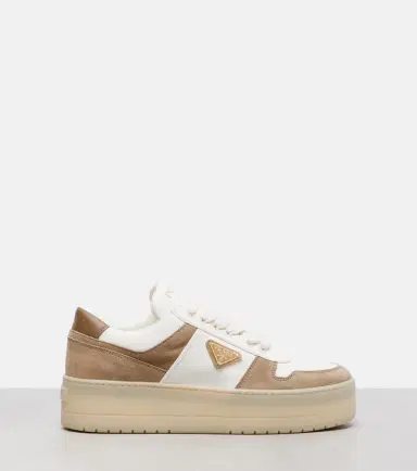 Prada Downtown Bold leather platform sneakers | Thumbnail 5 Prada Downtown Bold leather platform sneakers | Thumbnail 5