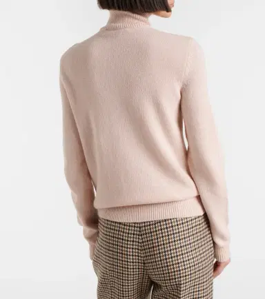 Valentino Cutout gathered virgin wool turtleneck sweater | Thumbnail 3 Valentino Cutout gathered virgin wool turtleneck sweater | Thumbnail 3