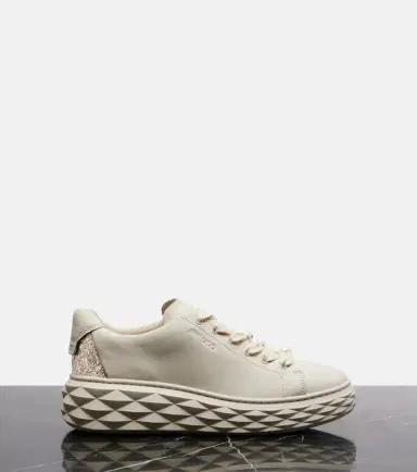 Jimmy Choo Diamond Light Maxi leather sneakers | Thumbnail 4 Jimmy Choo Diamond Light Maxi leather sneakers | Thumbnail 4