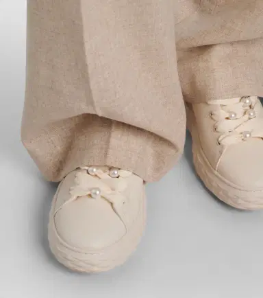 Jimmy Choo Diamond Light Maxi leather sneakers | Thumbnail 6 Jimmy Choo Diamond Light Maxi leather sneakers | Thumbnail 6