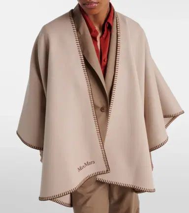 Max Mara Virgin wool cape | Thumbnail 6 Max Mara Virgin wool cape | Thumbnail 6