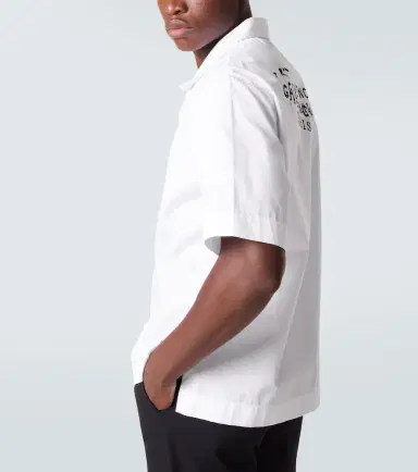 Givenchy Logo cotton poplin bowling shirt | Thumbnail 2 Givenchy Logo cotton poplin bowling shirt | Thumbnail 2